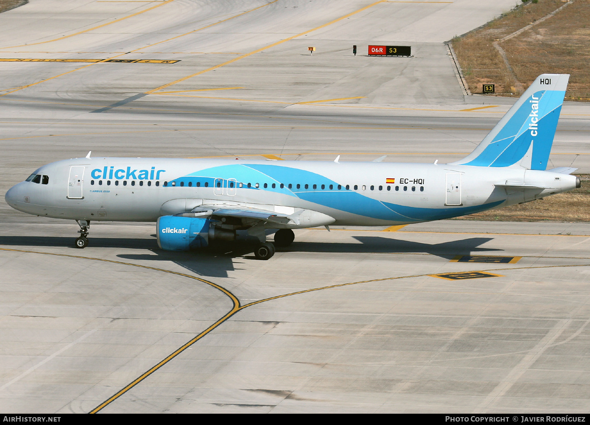 Aircraft Photo of EC-HQI | Airbus A320-214 | Clickair | AirHistory.net #584287