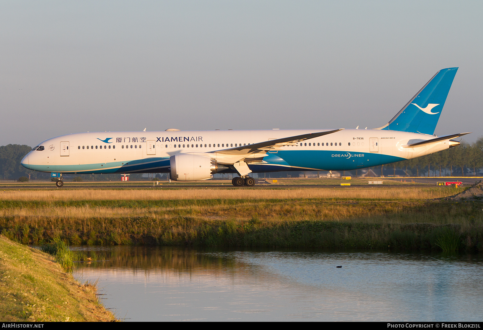Aircraft Photo of B-7836 | Boeing 787-9 Dreamliner | Xiamen Airlines | AirHistory.net #584294