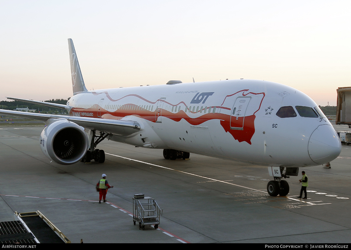 Aircraft Photo of SP-LSC | Boeing 787-9 Dreamliner | LOT Polish Airlines - Polskie Linie Lotnicze | AirHistory.net #584304