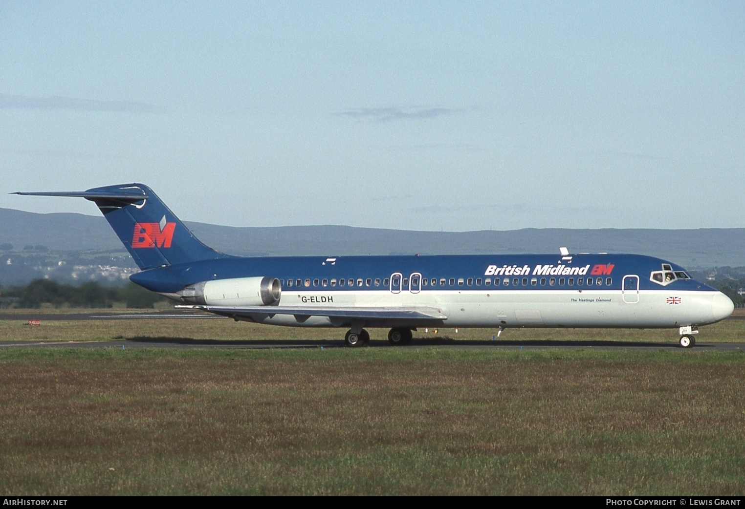 Aircraft Photo of G-ELDH | McDonnell Douglas DC-9-32 | British Midland Airways - BMA | AirHistory.net #584368