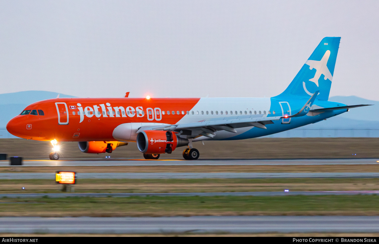 Aircraft Photo of C-GCJK | Airbus A320-214 | Jetlines | AirHistory.net #584369