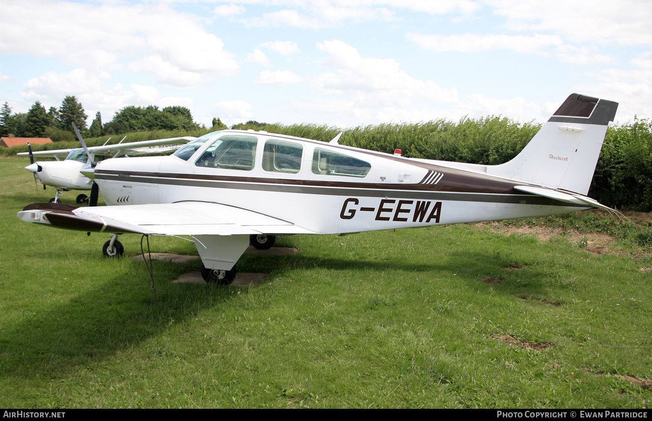 Aircraft Photo of G-EEWA | Beech F33A Bonanza | AirHistory.net #584372
