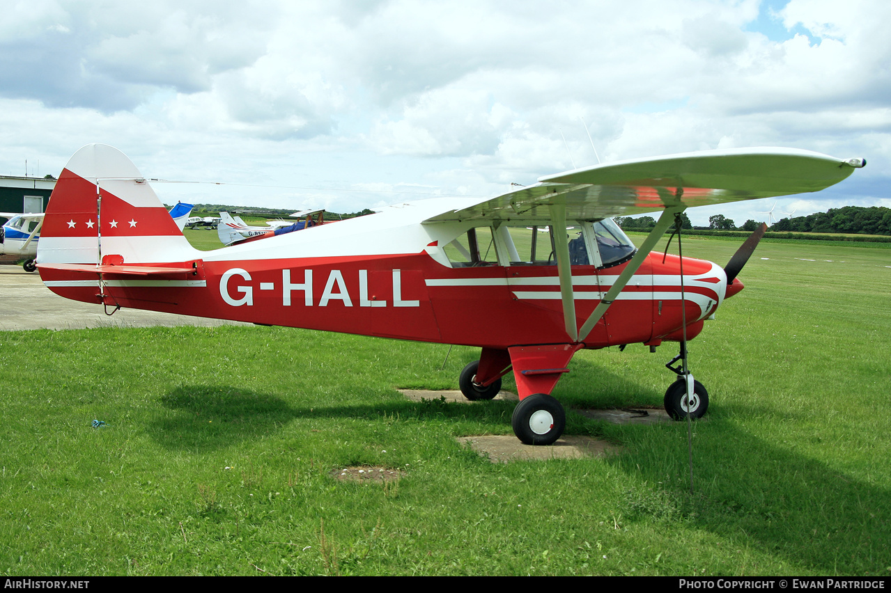 Aircraft Photo of G-HALL | Piper PA-22-160 Tri-Pacer | AirHistory.net #584373
