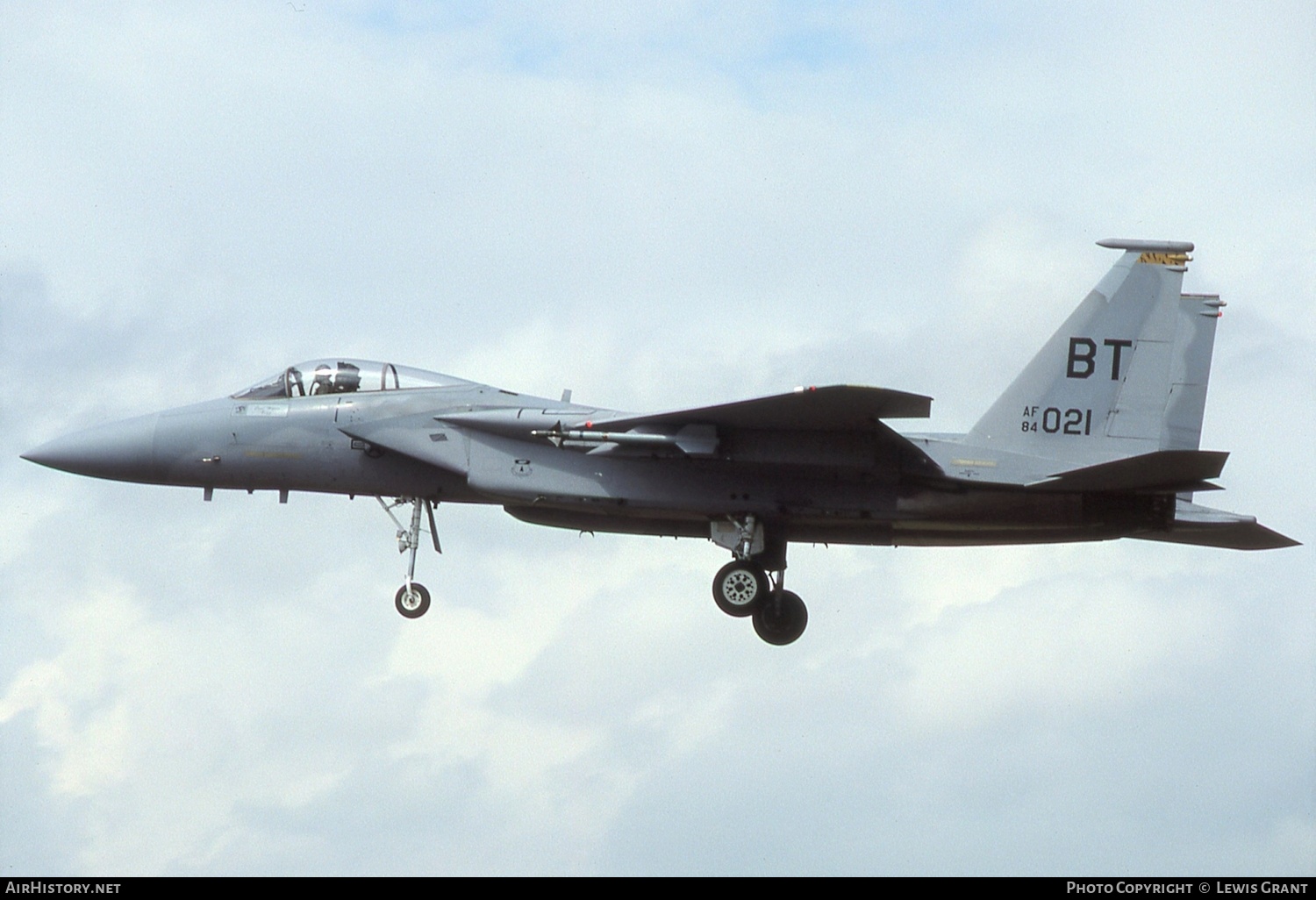 Aircraft Photo of 84-0021 / AF84-021 | McDonnell Douglas F-15C Eagle | USA - Air Force | AirHistory.net #584398