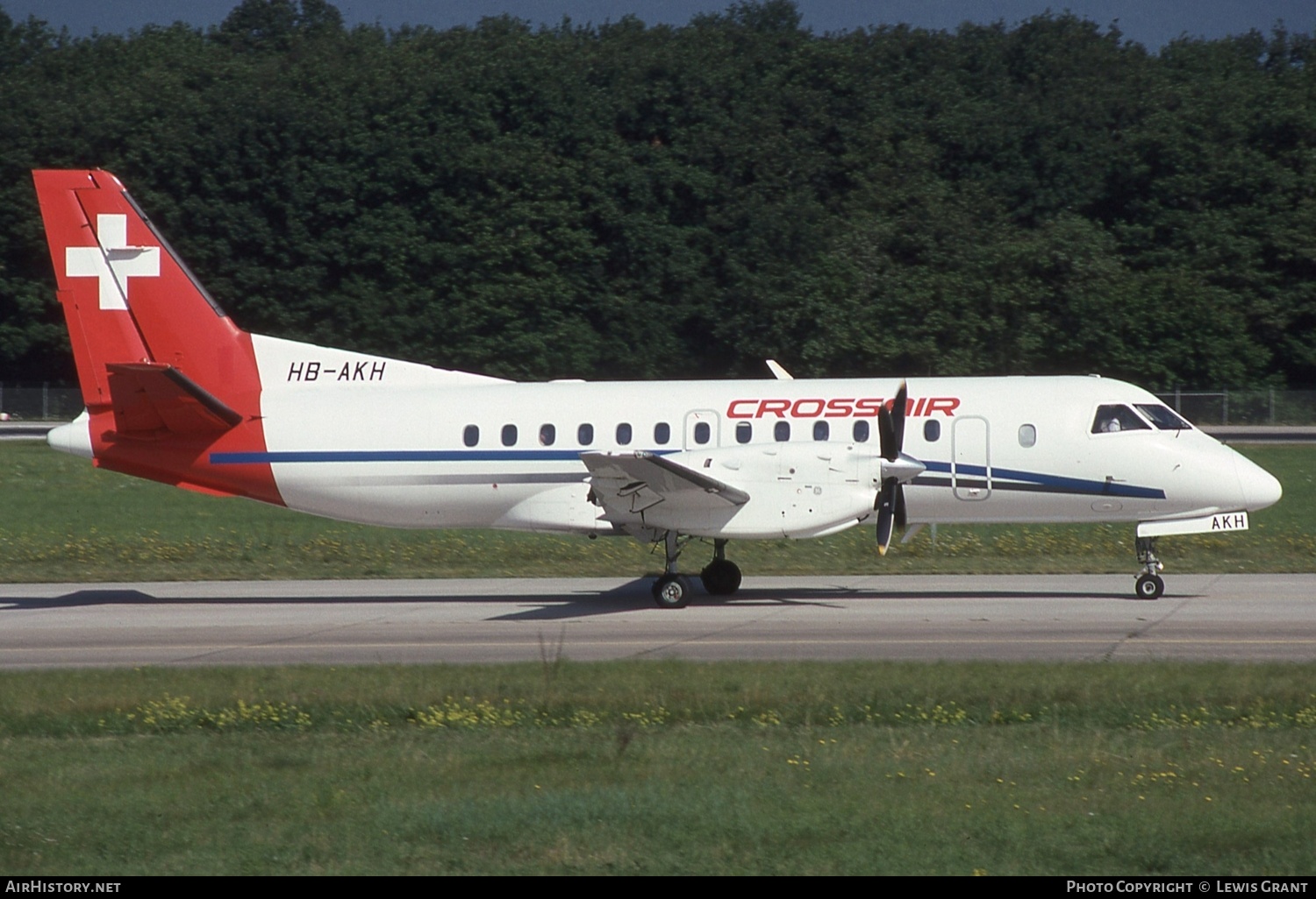 Aircraft Photo of HB-AKH | Saab 340B | Crossair | AirHistory.net #584400
