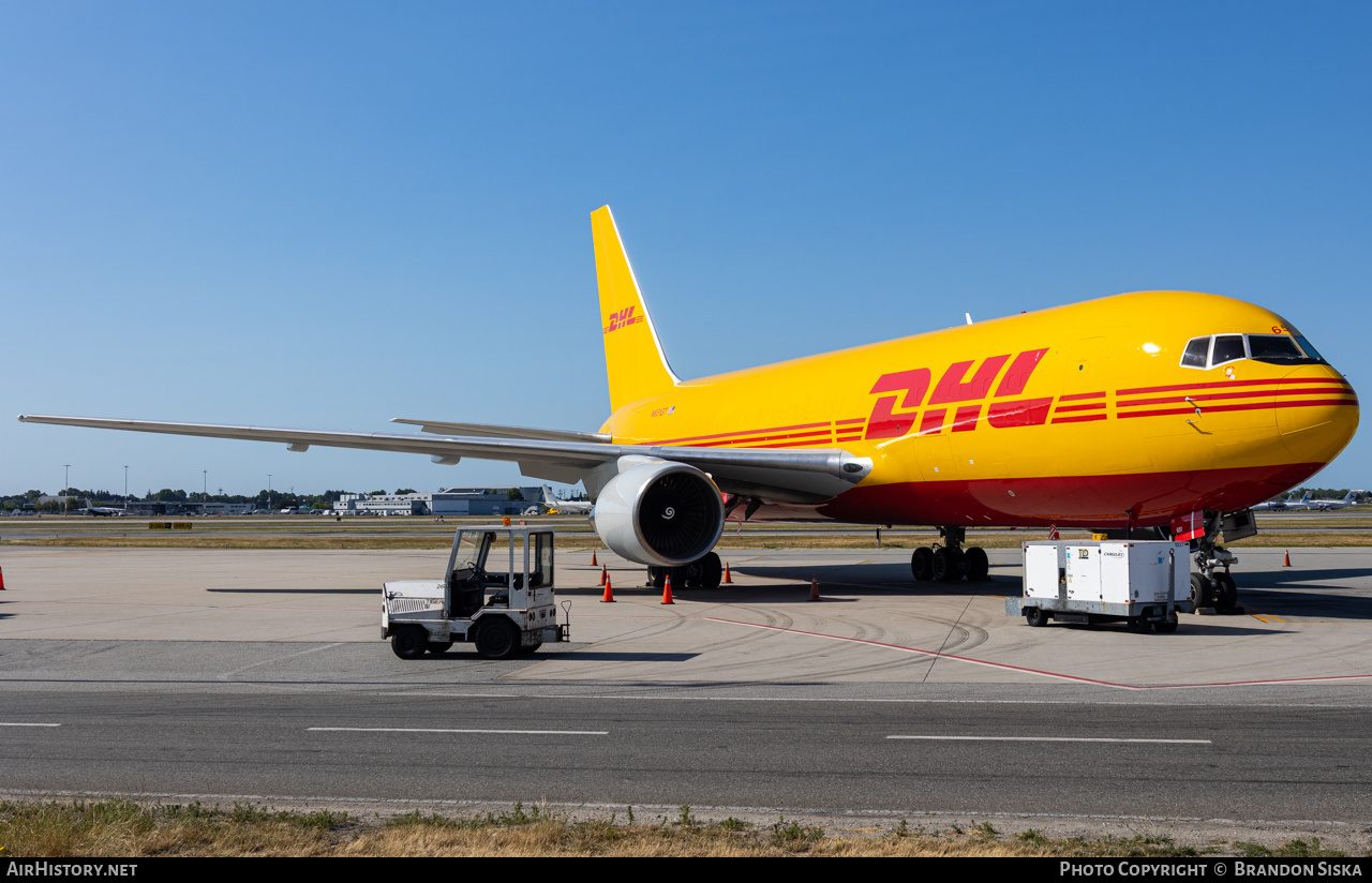 Aircraft Photo of N651GT | Boeing 767-231(ER)F | DHL International | AirHistory.net #584406