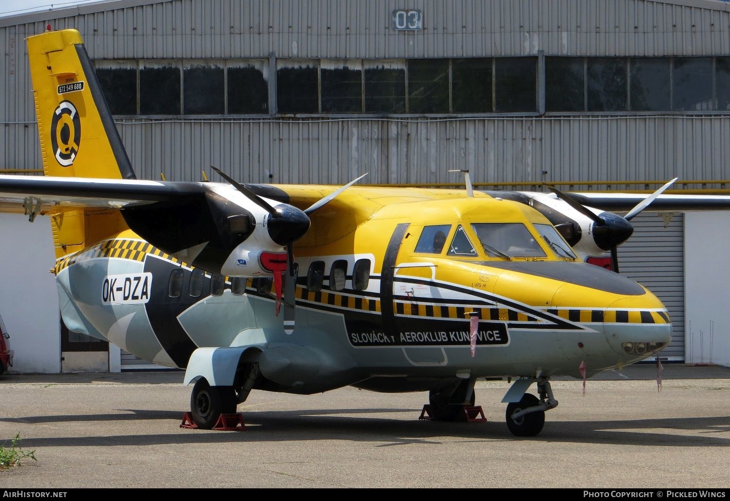 Aircraft Photo of OK-DZA | Let L-410MA Turbolet | Slovacky Aeroklub Kunovice | AirHistory.net #584411