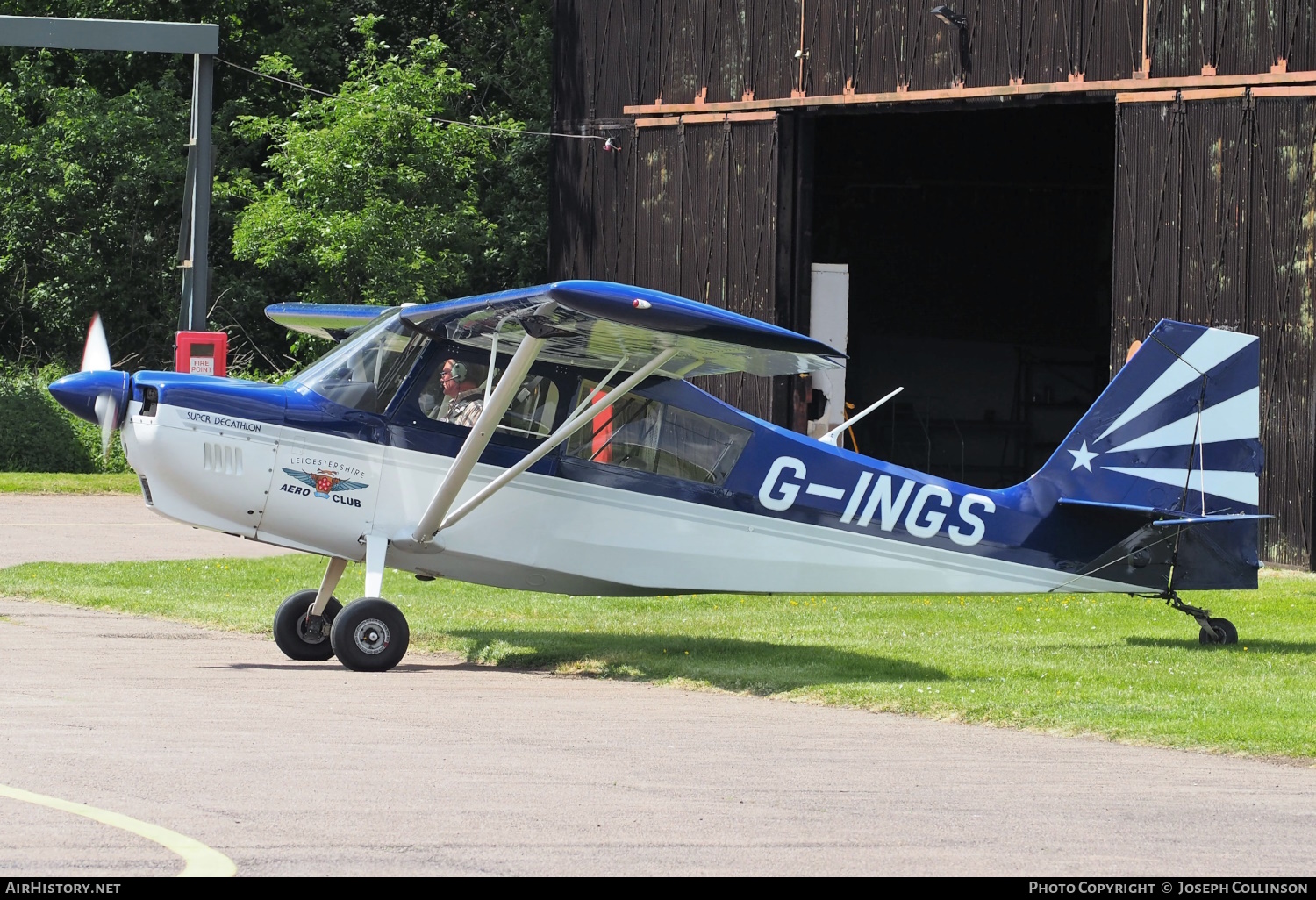 Aircraft Photo of G-INGS | American Champion 8KCAB-180 Super Decathlon | Leicestershire Aero Club | AirHistory.net #584426