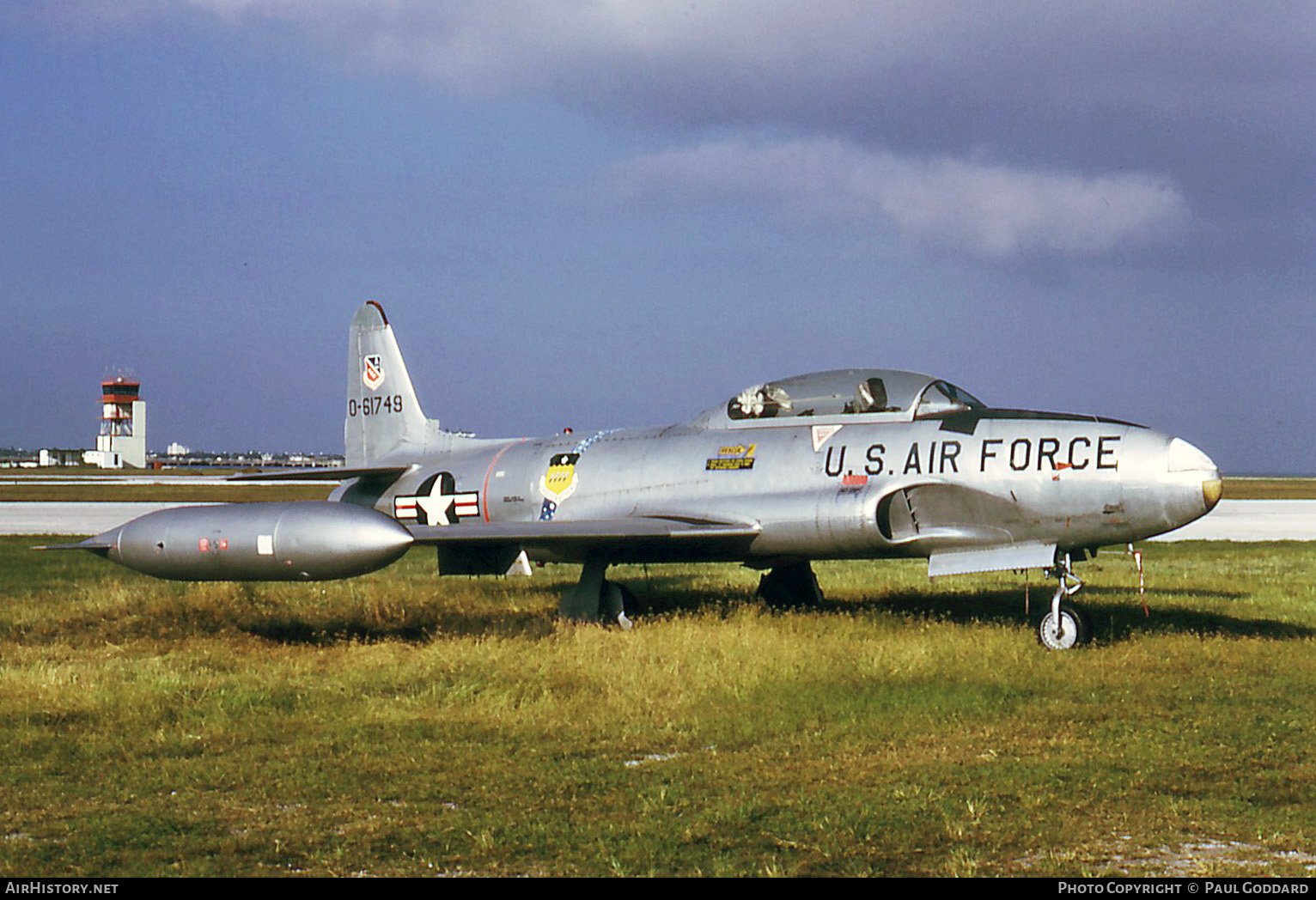 Aircraft Photo of 56-1749 / 0-61749 | Lockheed T-33A | USA - Air Force | AirHistory.net #584428