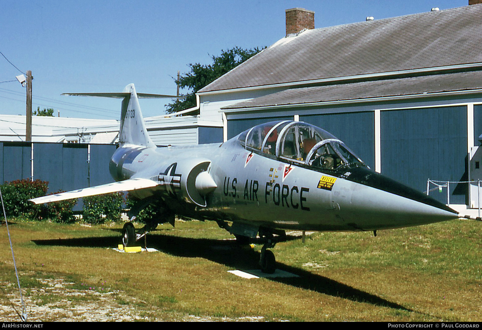 Aircraft Photo of 57-1331 / 0-71331 | Lockheed F-104D Starfighter | USA - Air Force | AirHistory.net #584430