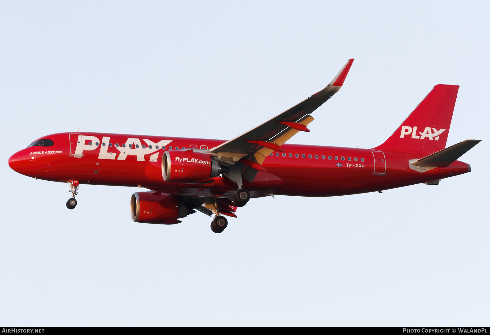 Aircraft Photo of TF-PPF | Airbus A320-251N | Play | AirHistory.net #584441
