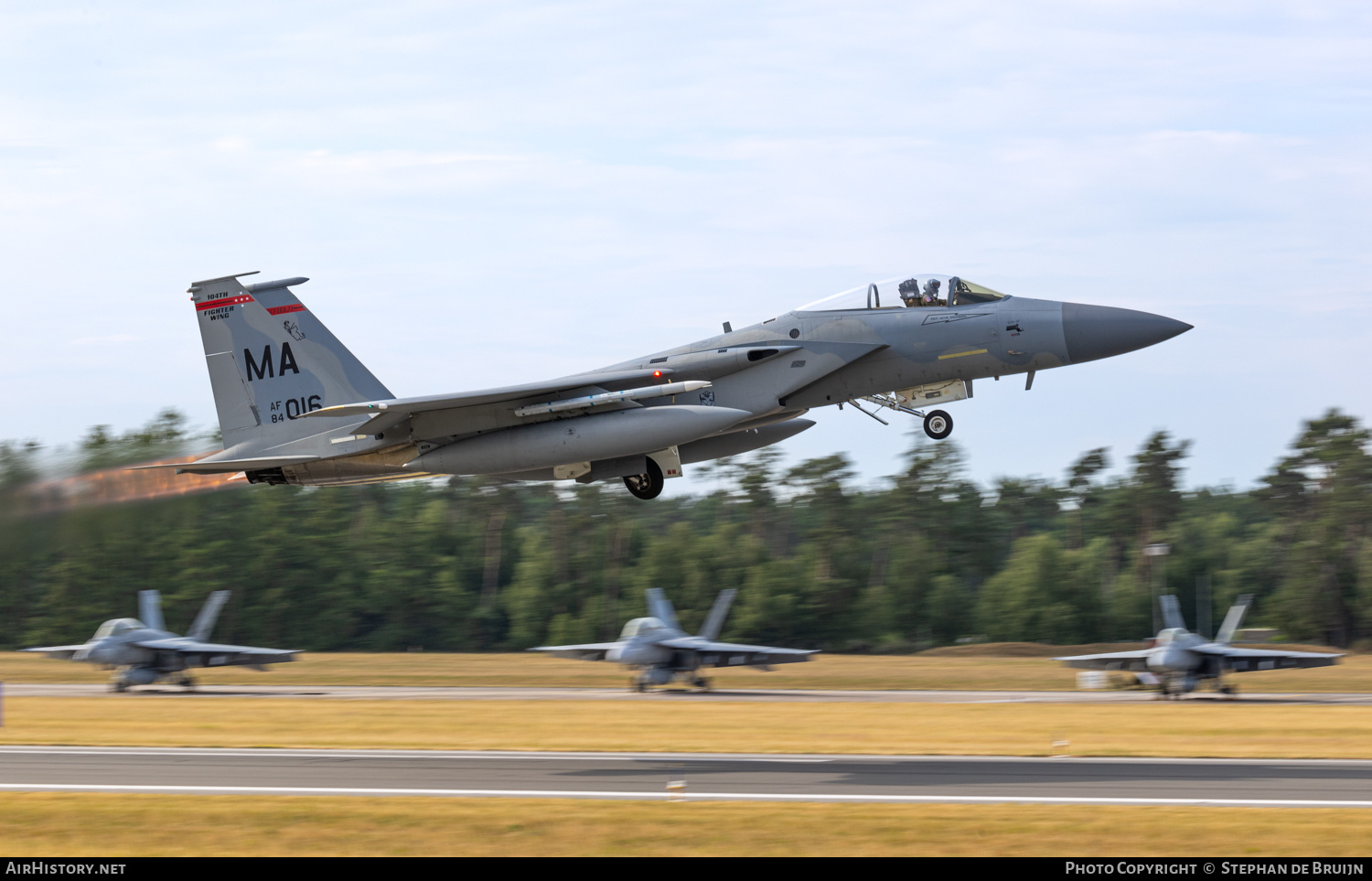 Aircraft Photo of 84-0016 / AF84-016 | McDonnell Douglas F-15C Eagle | USA - Air Force | AirHistory.net #584442