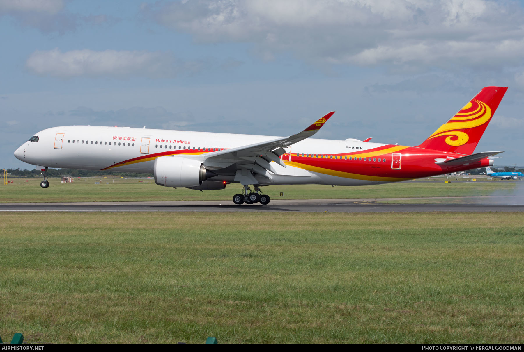 Aircraft Photo of F-WJKM | Airbus A350-941 | Hainan Airlines | AirHistory.net #584458