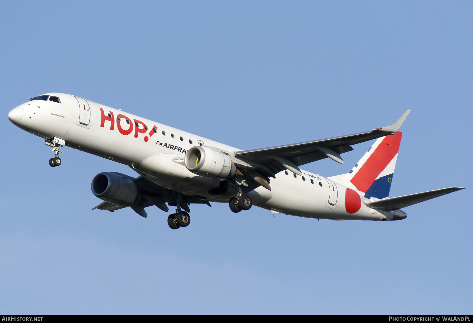 Aircraft Photo of F-HBLD | Embraer 190LR (ERJ-190-100LR) | Hop! | AirHistory.net #584468