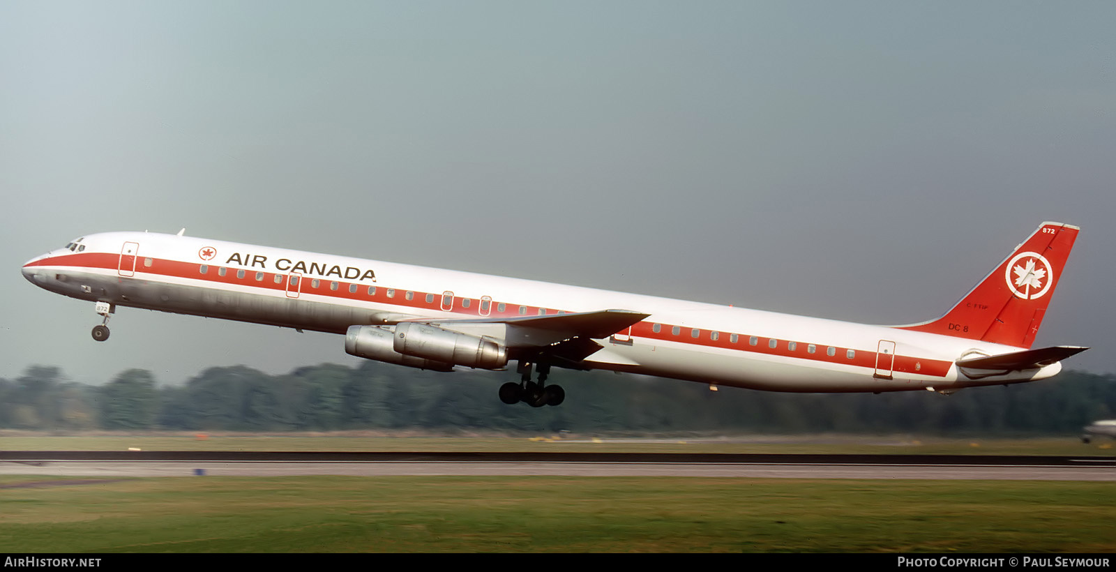 Aircraft Photo of C-FTIP | McDonnell Douglas DC-8-63 | Air Canada | AirHistory.net #584475