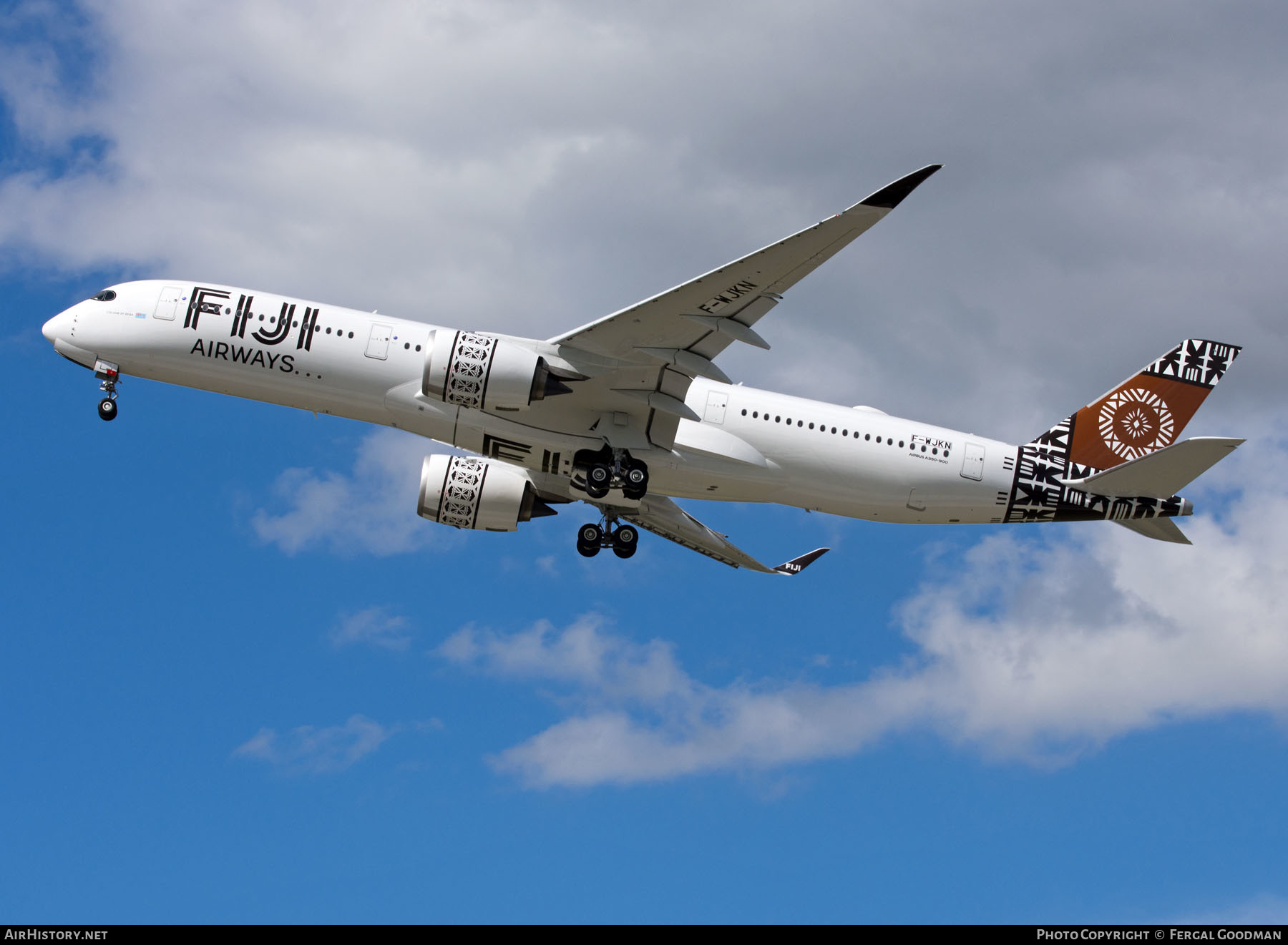 Aircraft Photo of F-WJKN | Airbus A350-941 | Fiji Airways | AirHistory.net #584478