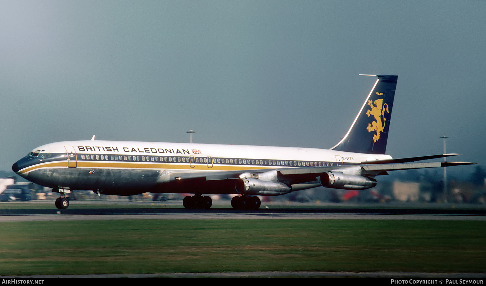 Aircraft Photo of G-AYEX | Boeing 707-355C | British Caledonian Airways | AirHistory.net #584483