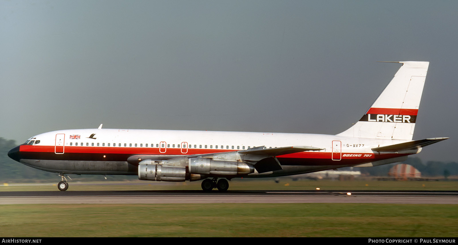 Aircraft Photo of G-AVZZ | Boeing 707-138B | Laker Airways | AirHistory.net #584484