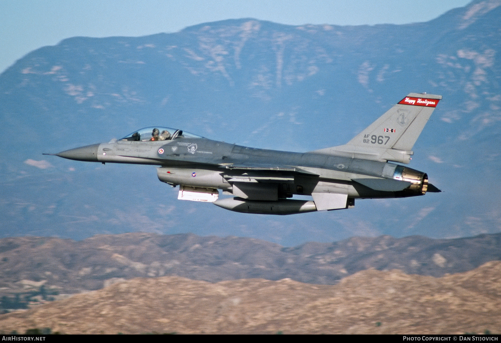 Aircraft Photo of 82-0967 / AF82-967 | General Dynamics F-16A/ADF Fighting Falcon | USA - Air Force | AirHistory.net #584488