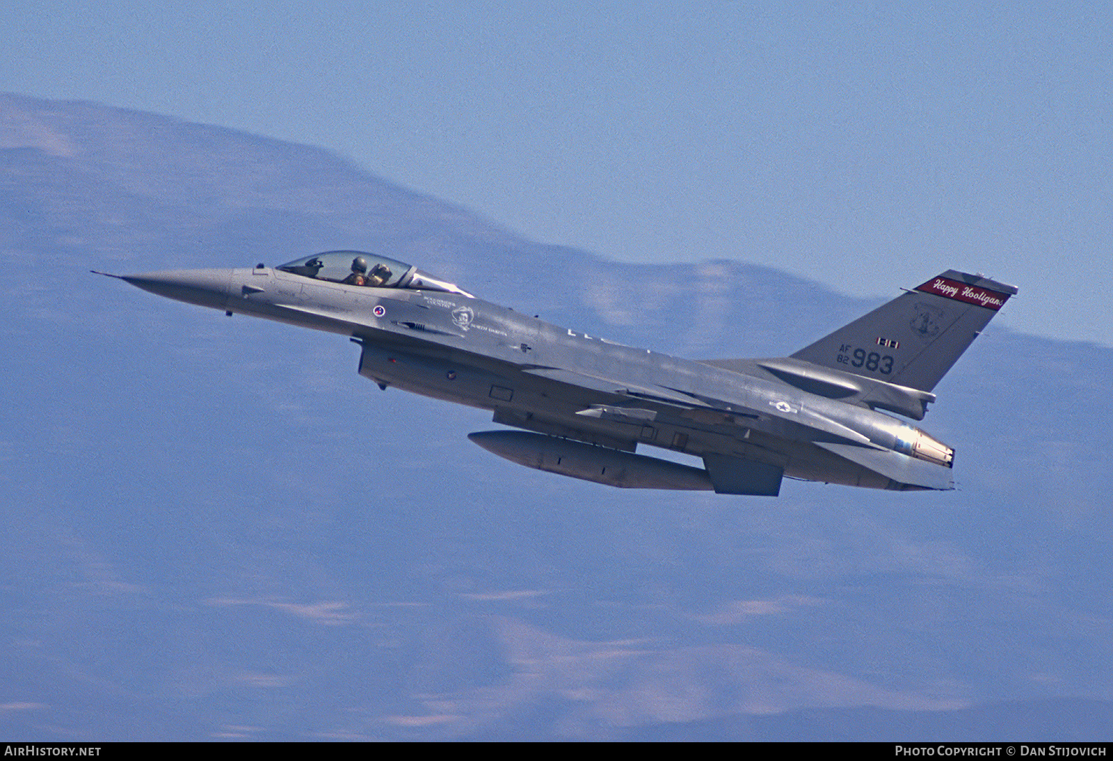 Aircraft Photo of 82-0983 / AF82-983 | General Dynamics F-16A/ADF Fighting Falcon | USA - Air Force | AirHistory.net #584489