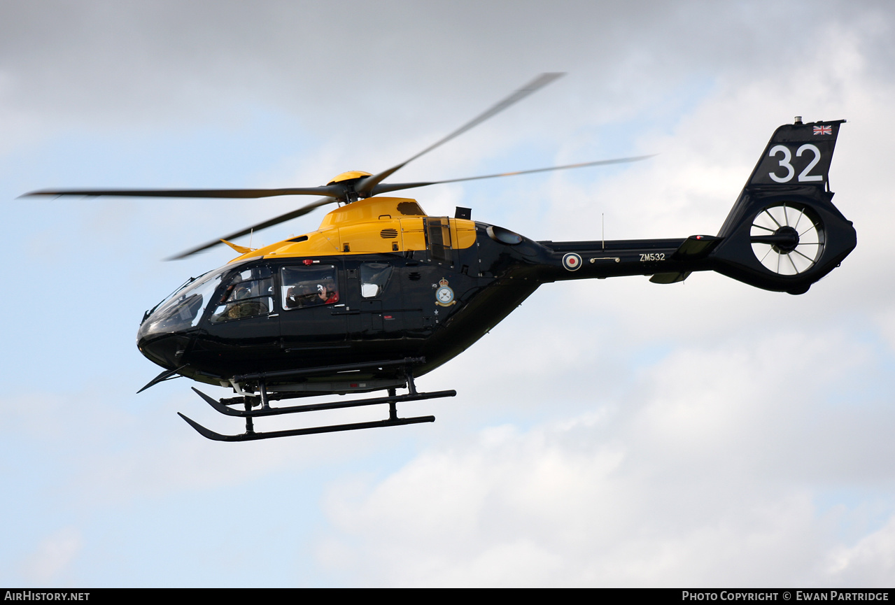 Aircraft Photo of ZM532 | Airbus Helicopters EC-135 Juno HT1 | UK - Air Force | AirHistory.net #584506