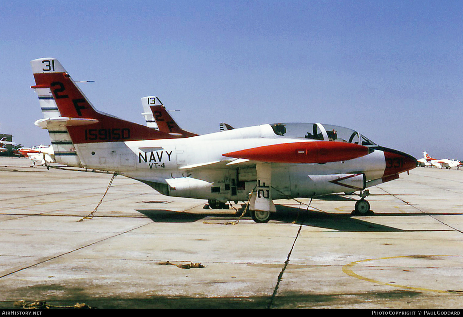 Aircraft Photo of 159150 | North American Rockwell T-2C Buckeye | USA - Navy | AirHistory.net #584510
