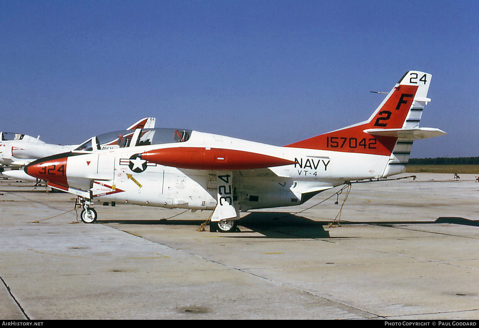 Aircraft Photo of 157042 | North American Rockwell T-2C Buckeye | USA - Navy | AirHistory.net #584512