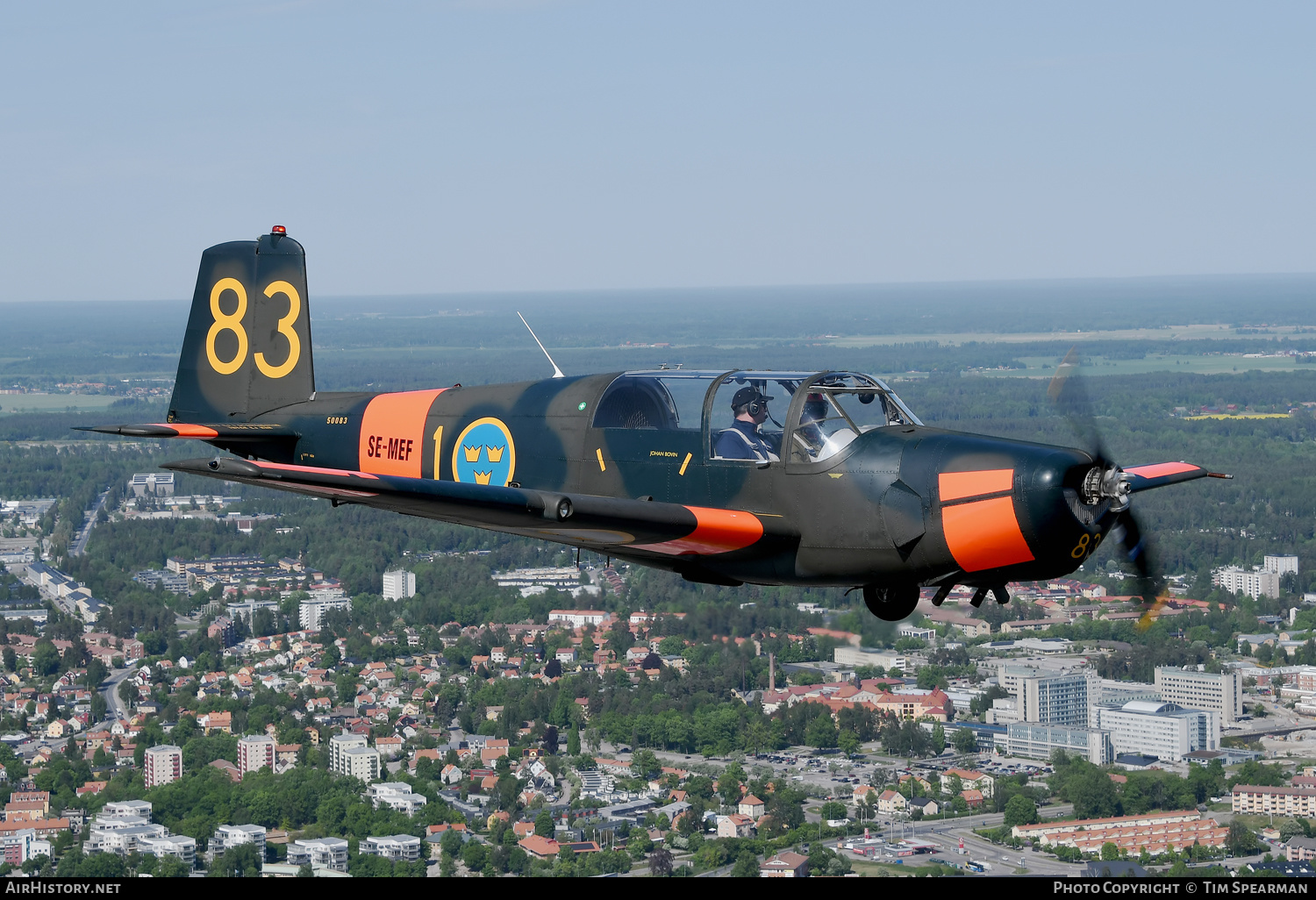 Aircraft Photo of SE-MEF / 50083 | Saab Sk50C Safir (91C) | Sweden - Air Force | AirHistory.net #584514