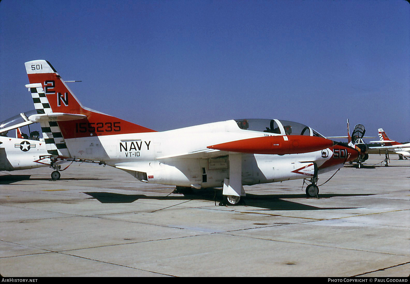 Aircraft Photo of 155235 | North American T-2B Buckeye | USA - Navy | AirHistory.net #584547