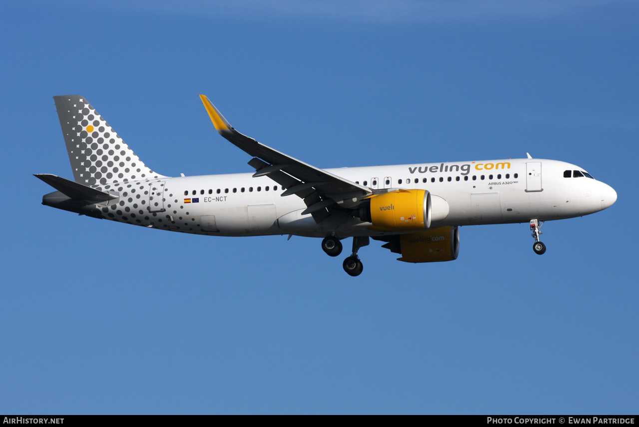 Aircraft Photo of EC-NCT | Airbus A320-271N | Vueling Airlines | AirHistory.net #584550