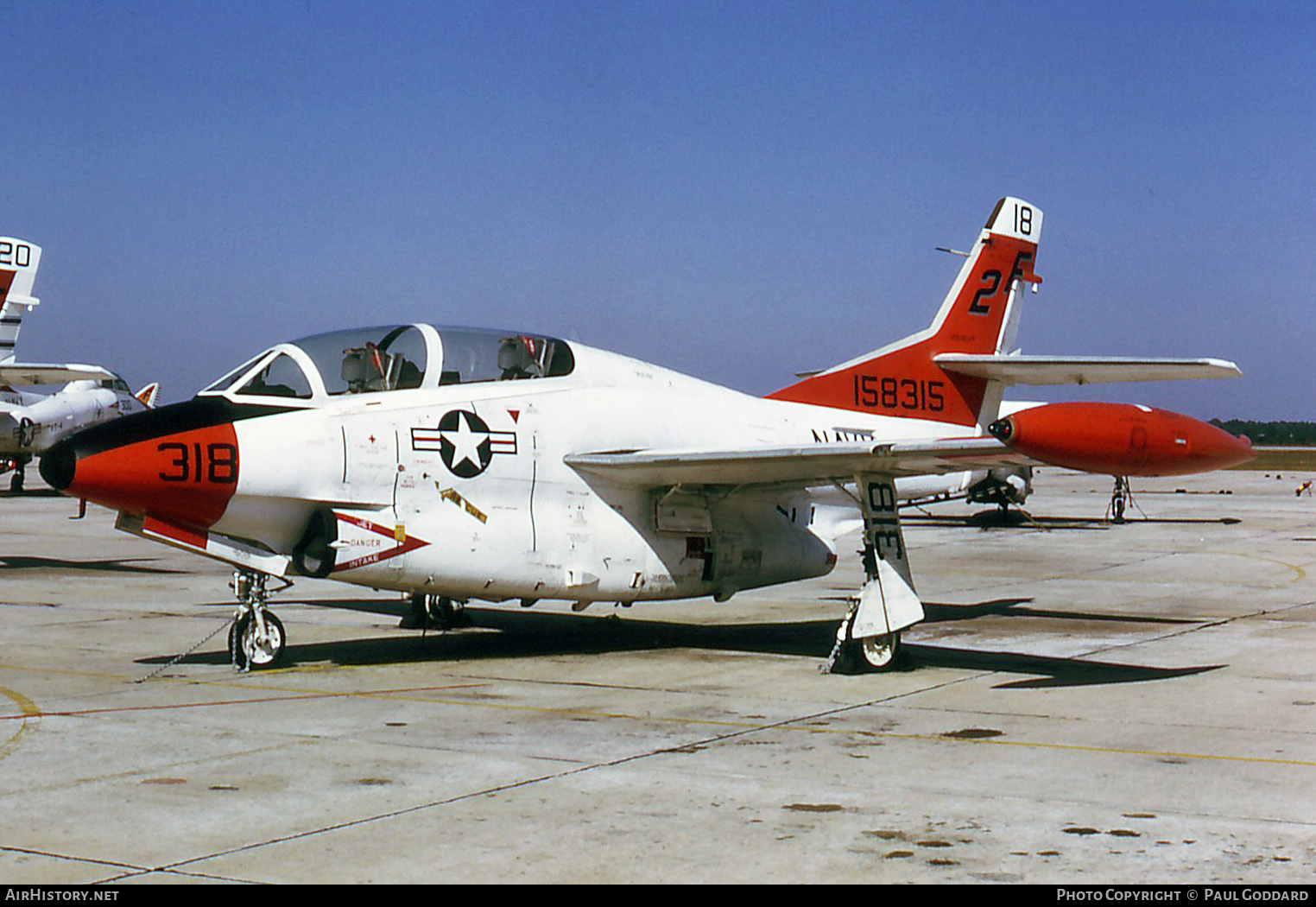 Aircraft Photo of 158315 | North American Rockwell T-2C Buckeye | USA - Navy | AirHistory.net #584556