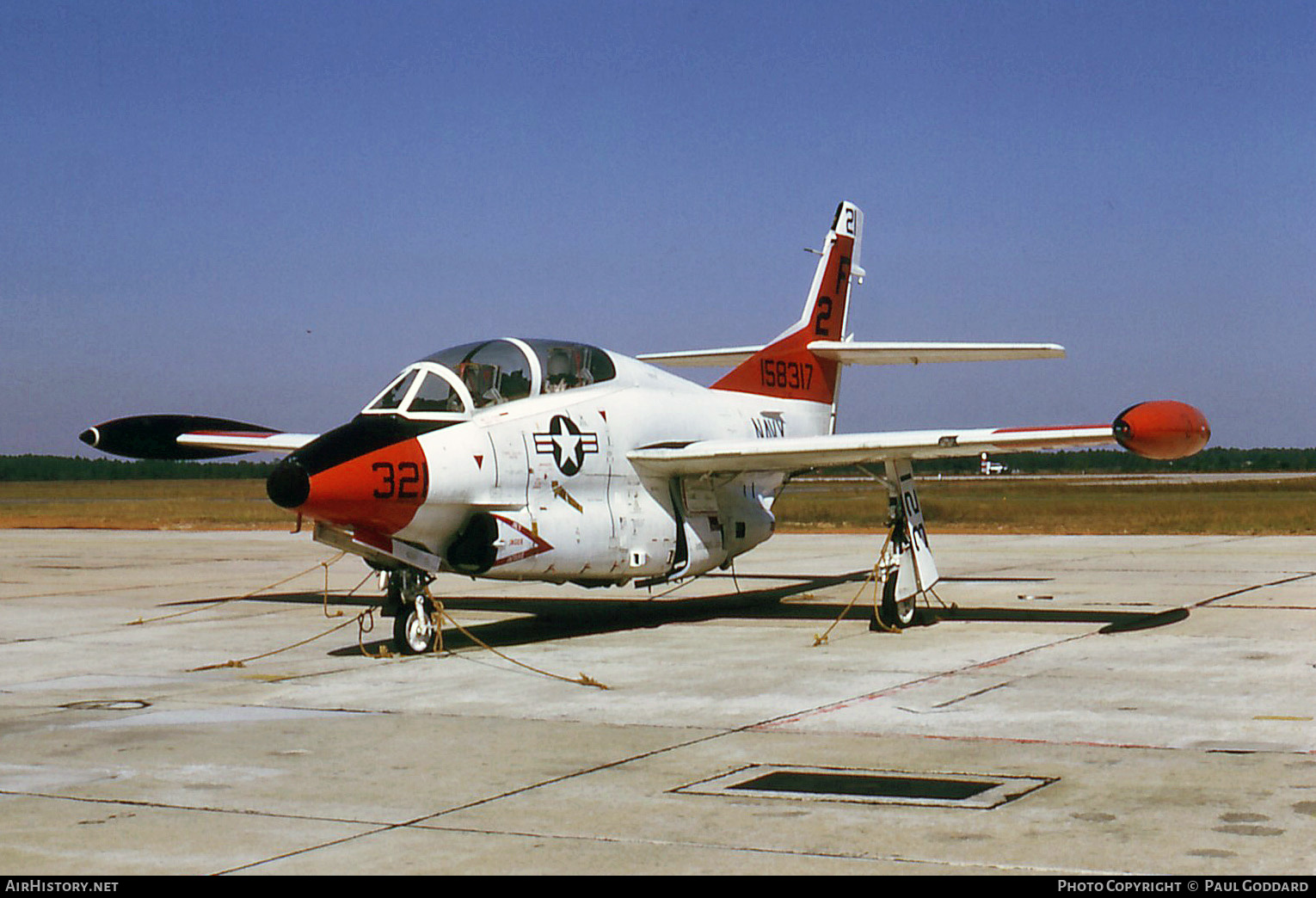 Aircraft Photo of 158317 | North American Rockwell T-2C Buckeye | USA - Navy | AirHistory.net #584562
