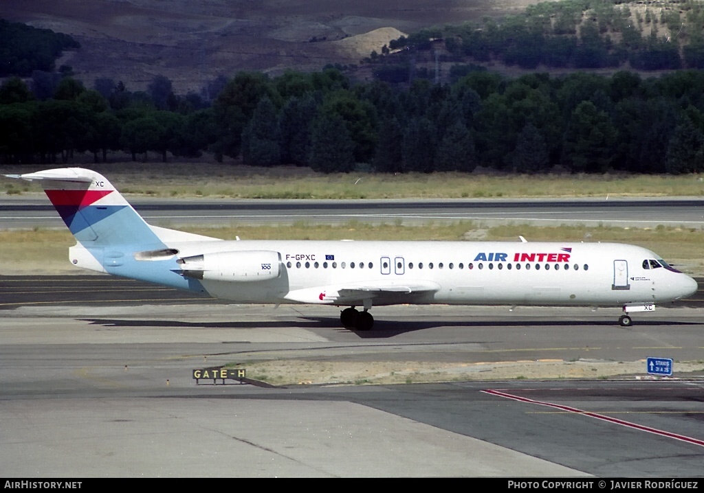 Aircraft Photo of F-GPXC | Fokker 100 (F28-0100) | Air Inter | AirHistory.net #584574