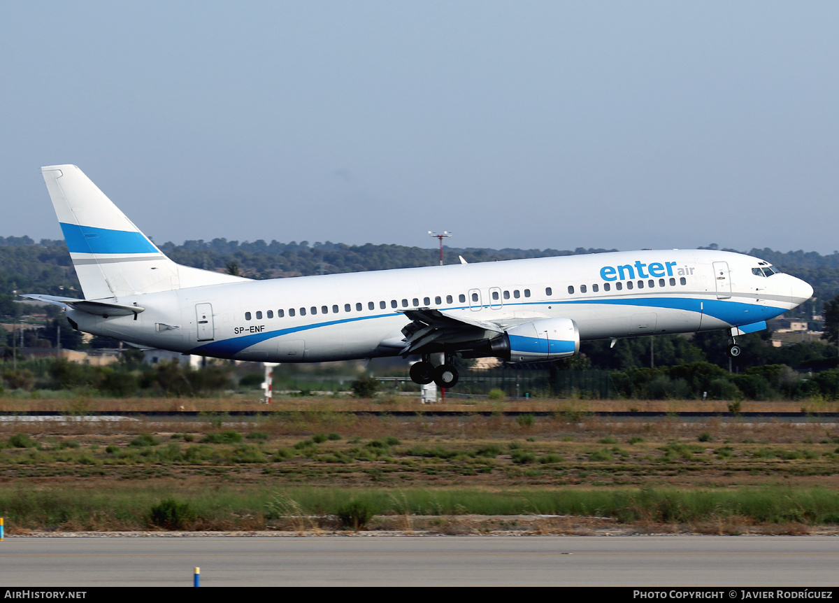 Aircraft Photo of SP-ENF | Boeing 737-4C9 | Enter Air | AirHistory.net #584584