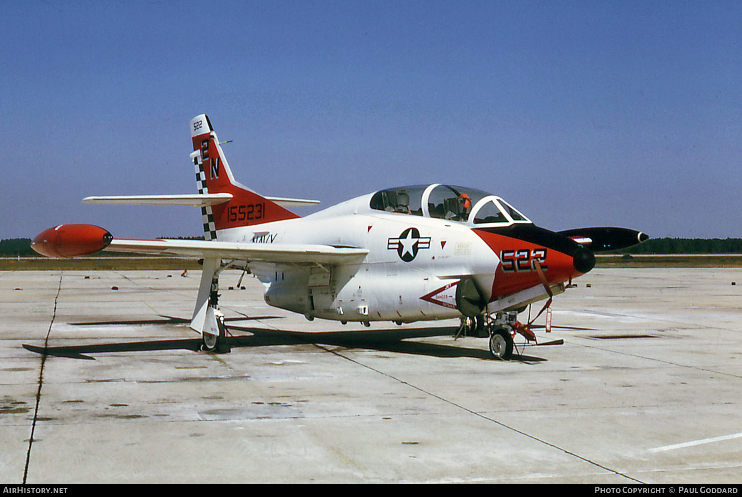 Aircraft Photo of 155231 | North American T-2B Buckeye | USA - Navy | AirHistory.net #584587
