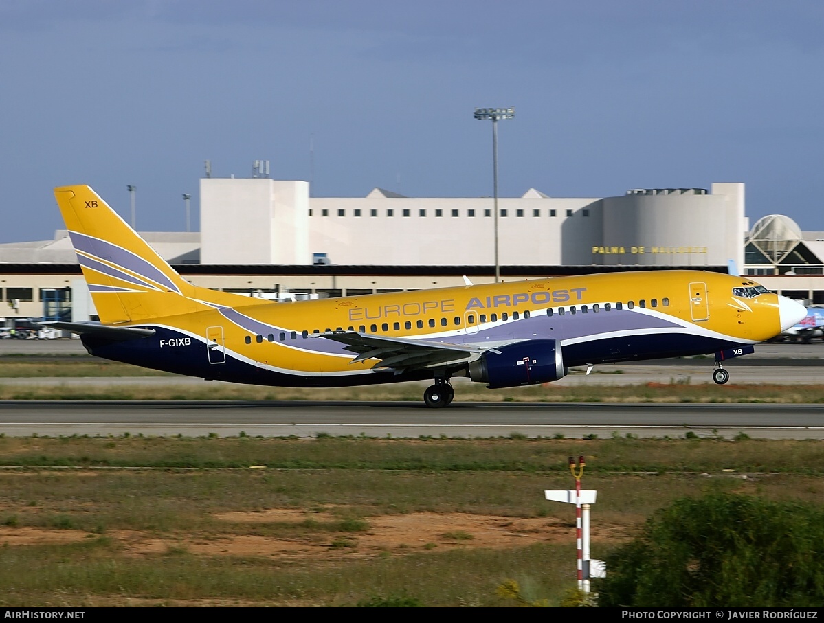 Aircraft Photo of F-GIXB | Boeing 737-33A(QC) | Europe Airpost | AirHistory.net #584588