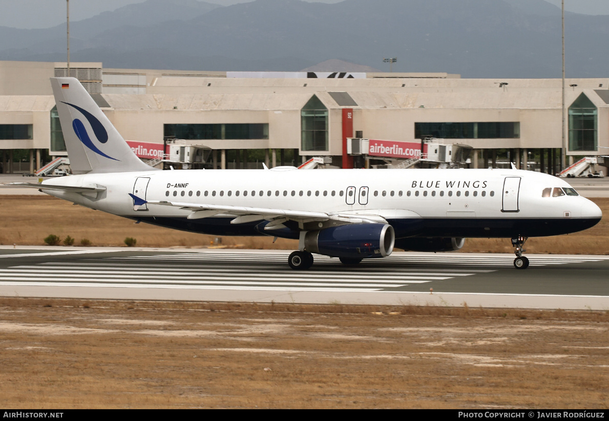 Aircraft Photo of D-ANNF | Airbus A320-232 | Blue Wings | AirHistory.net #584592
