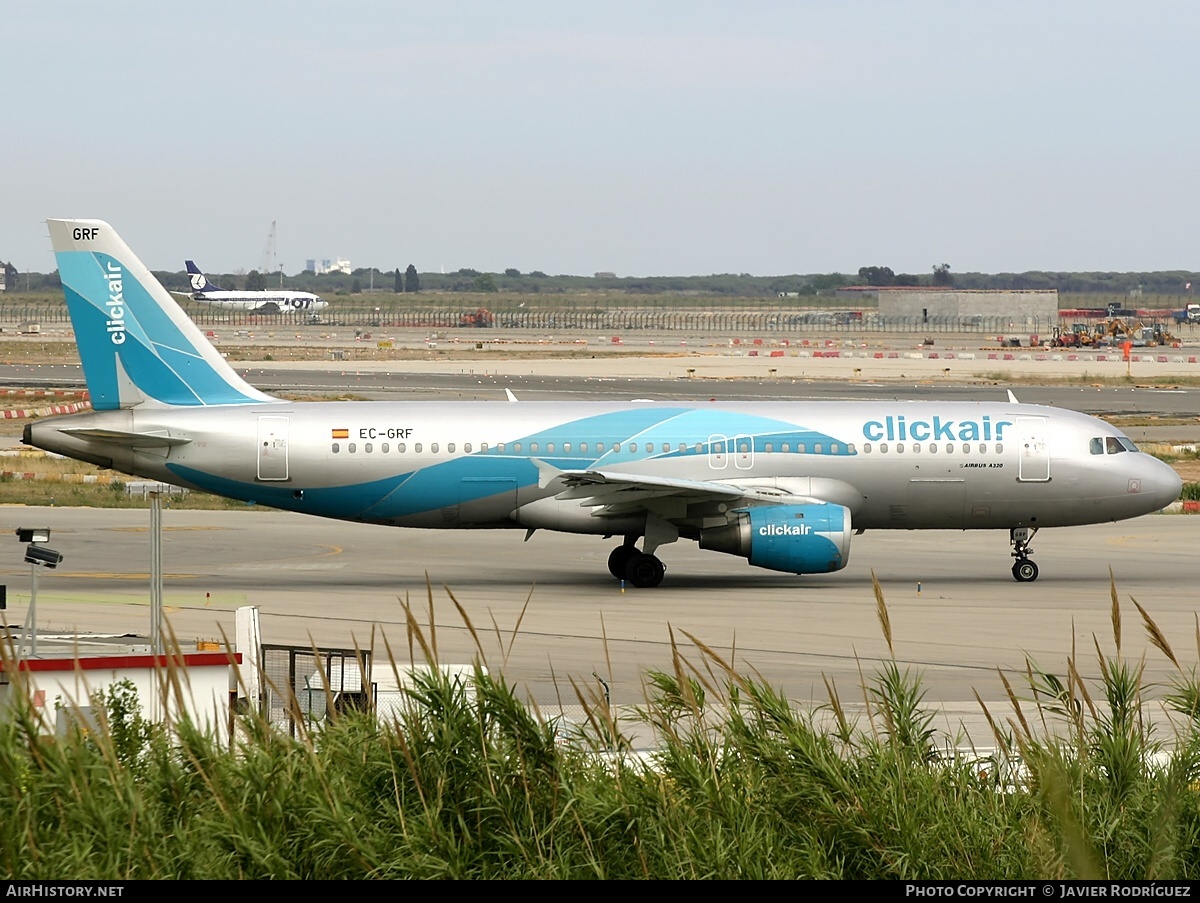 Aircraft Photo of EC-GRF | Airbus A320-211 | Clickair | AirHistory.net #584606
