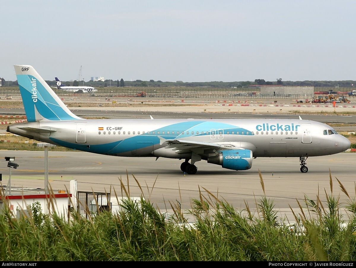 Aircraft Photo of EC-GRF | Airbus A320-211 | Clickair | AirHistory.net #584606