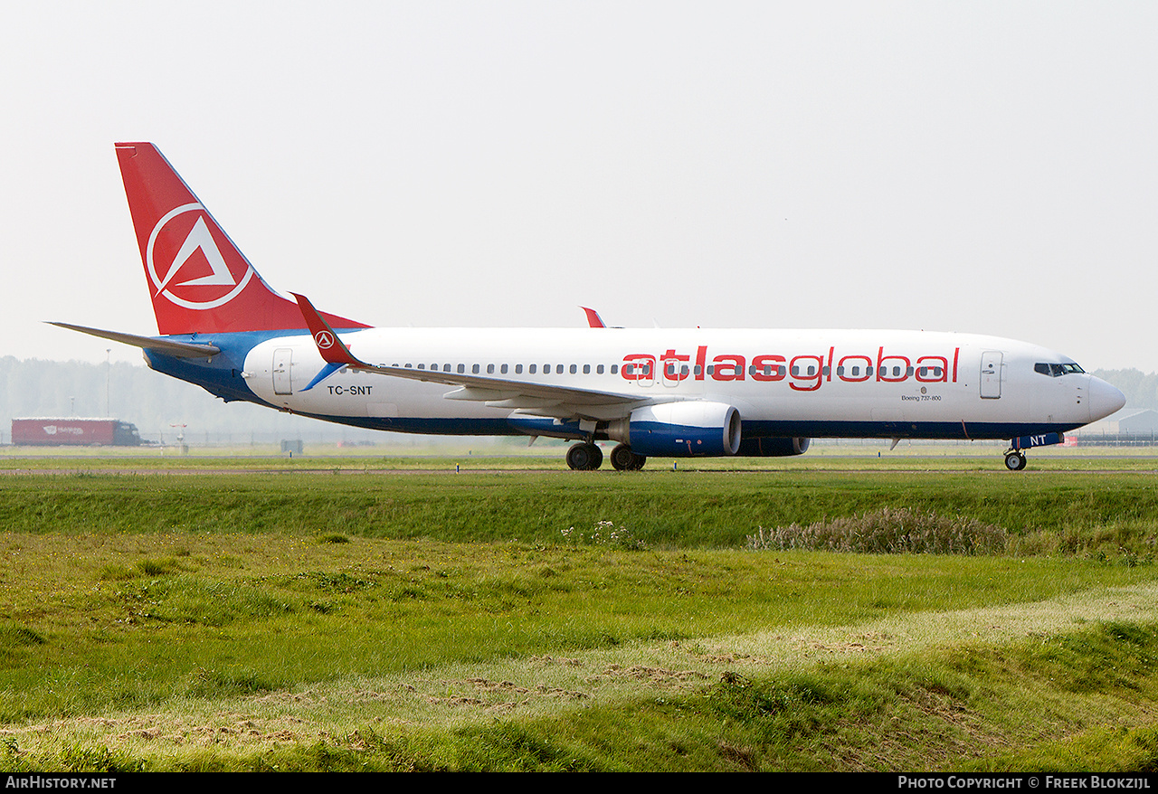 Aircraft Photo of TC-SNT | Boeing 737-8HC | AtlasGlobal Airlines | AirHistory.net #584607