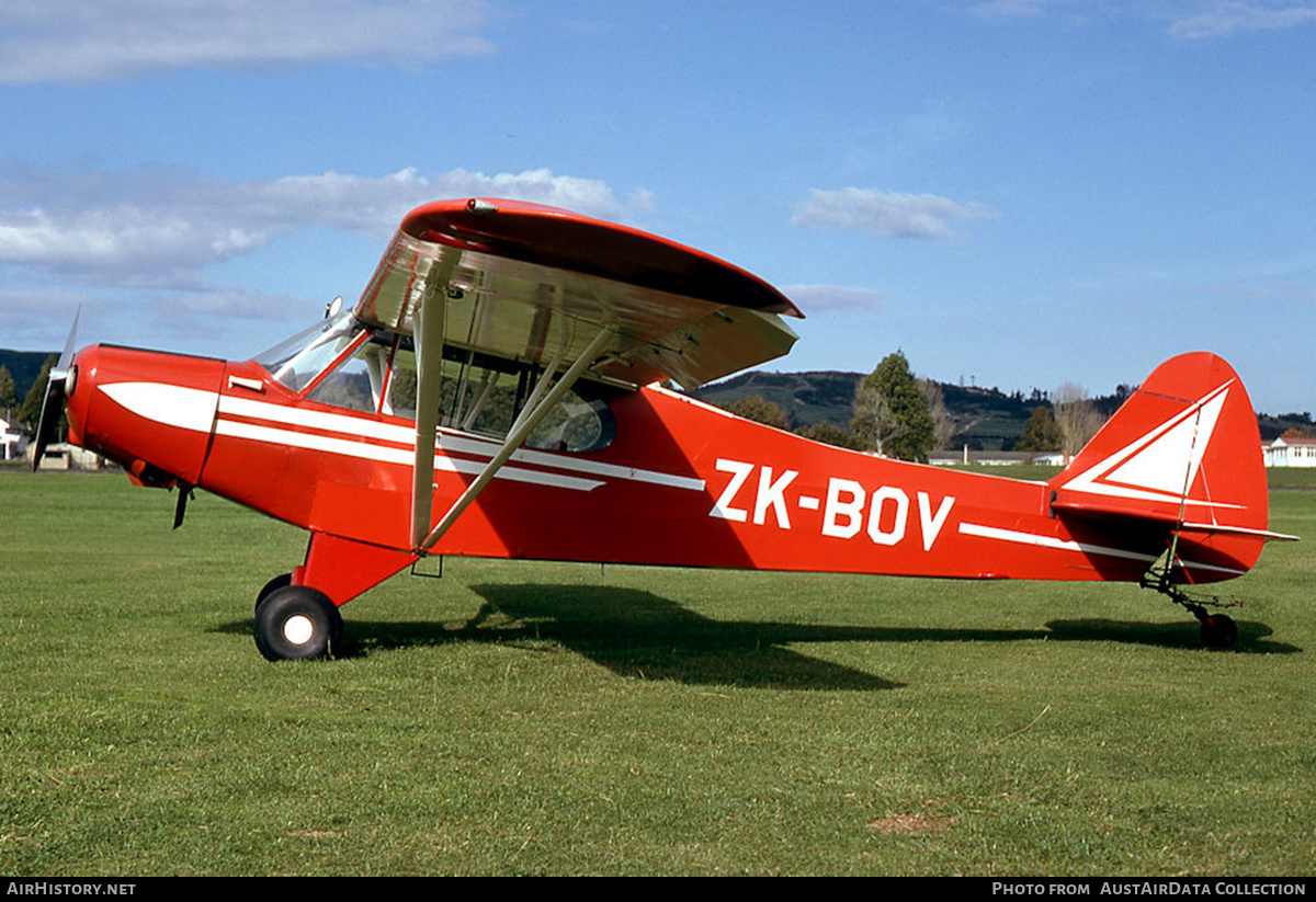 Aircraft Photo of ZK-BOV | Piper PA-18A-150 Super Cub | AirHistory.net #584616