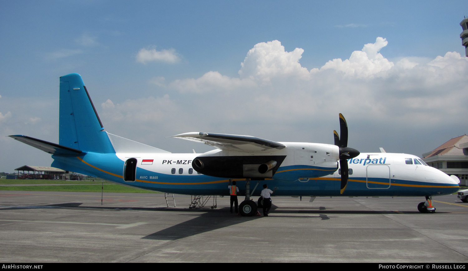 Aircraft Photo of PK-MZF | Xian MA60 | Merpati Nusantara Airlines | AirHistory.net #584622