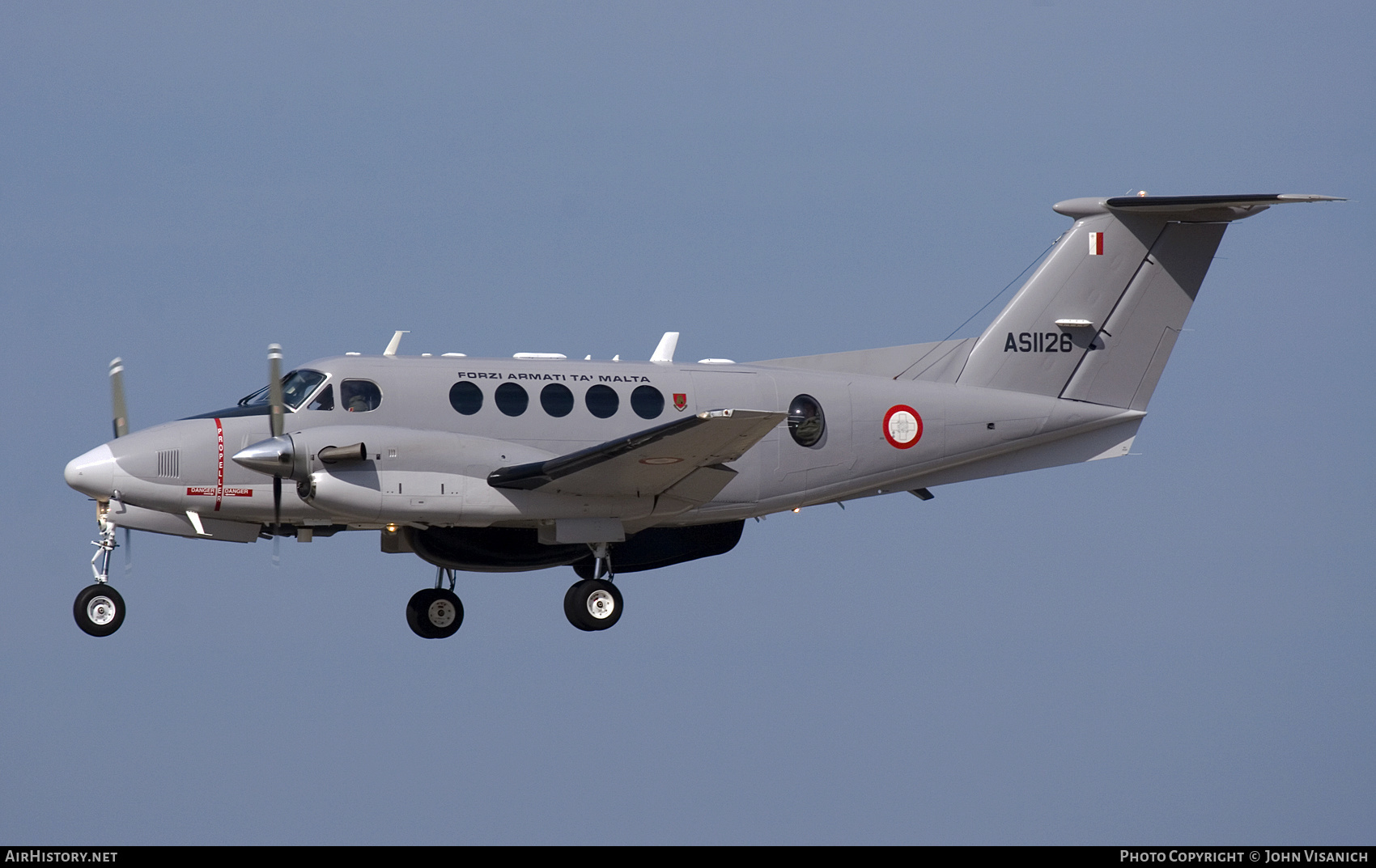 Aircraft Photo of AS1126 | Hawker Beechcraft B200 King Air | Malta - Air Force | AirHistory.net #584628
