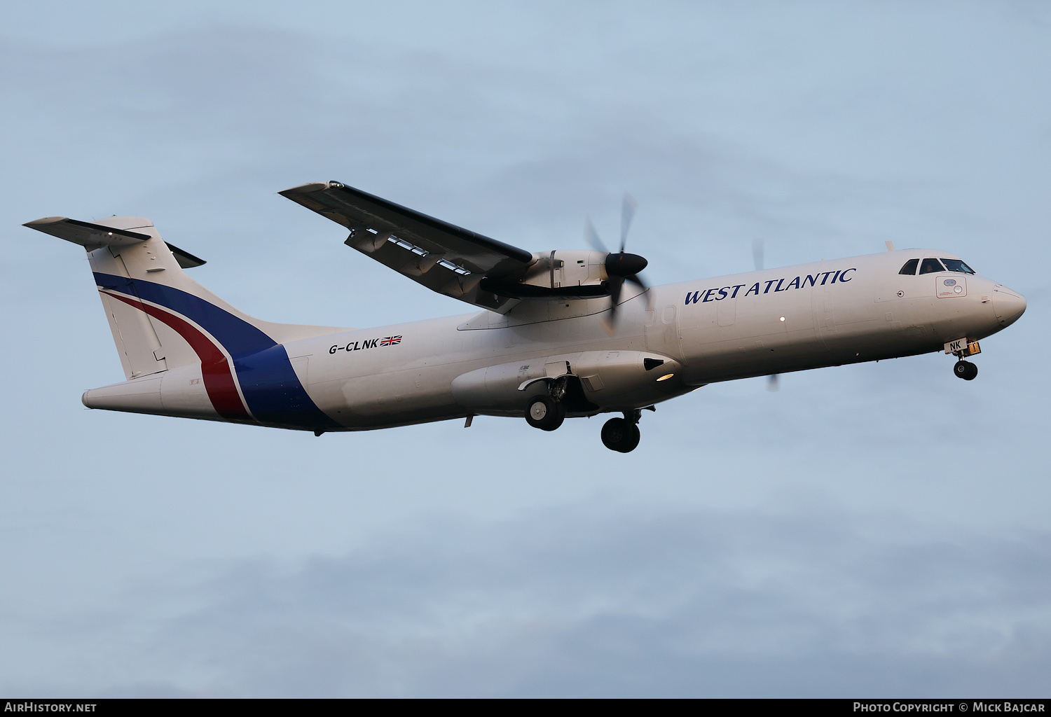 Aircraft Photo of G-CLNK | ATR ATR-72-211/F | West Atlantic Cargo Airlines | AirHistory.net #584630