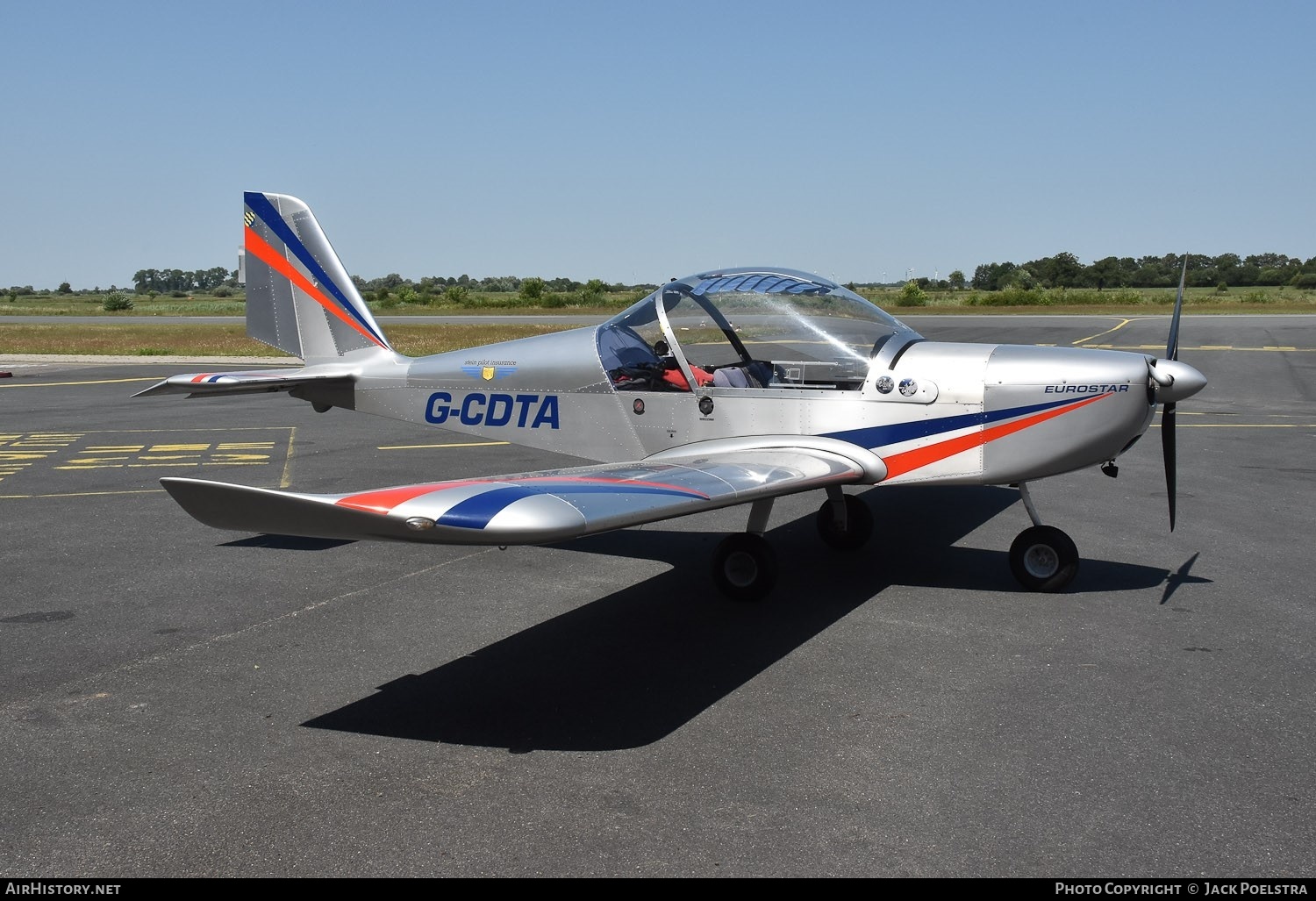 Aircraft Photo of G-CDTA | Cosmik EV-97 TeamEurostar UK | AirHistory.net #584653