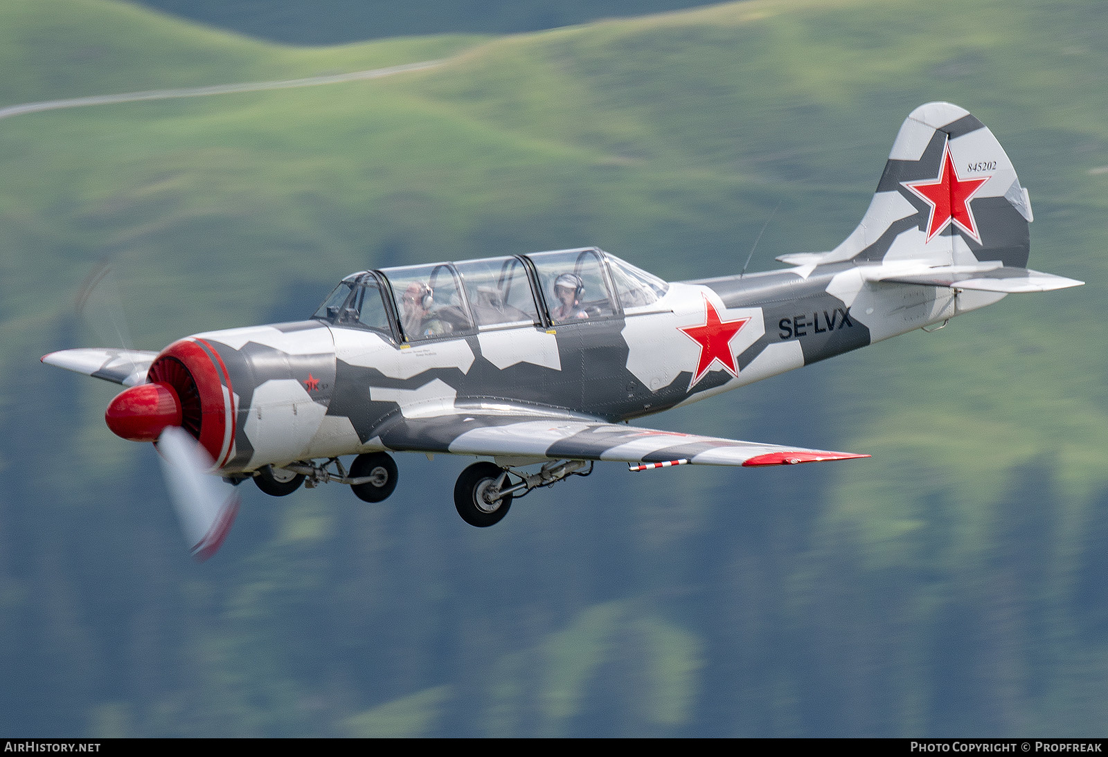 Aircraft Photo of SE-LVX | Yakovlev Yak-52 | Russia - Air Force | AirHistory.net #584659
