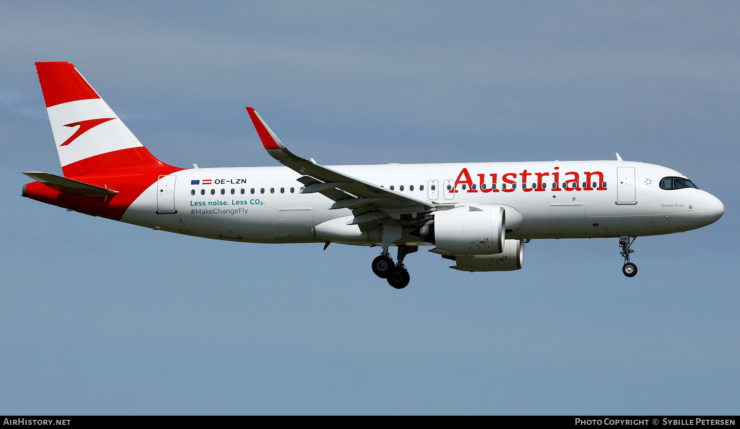 Aircraft Photo of OE-LZN | Airbus A320-271N | Austrian Airlines | AirHistory.net #584672