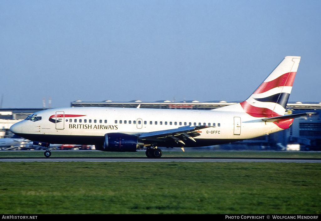 Aircraft Photo of G-GFFC | Boeing 737-505 | British Airways | AirHistory.net #584677