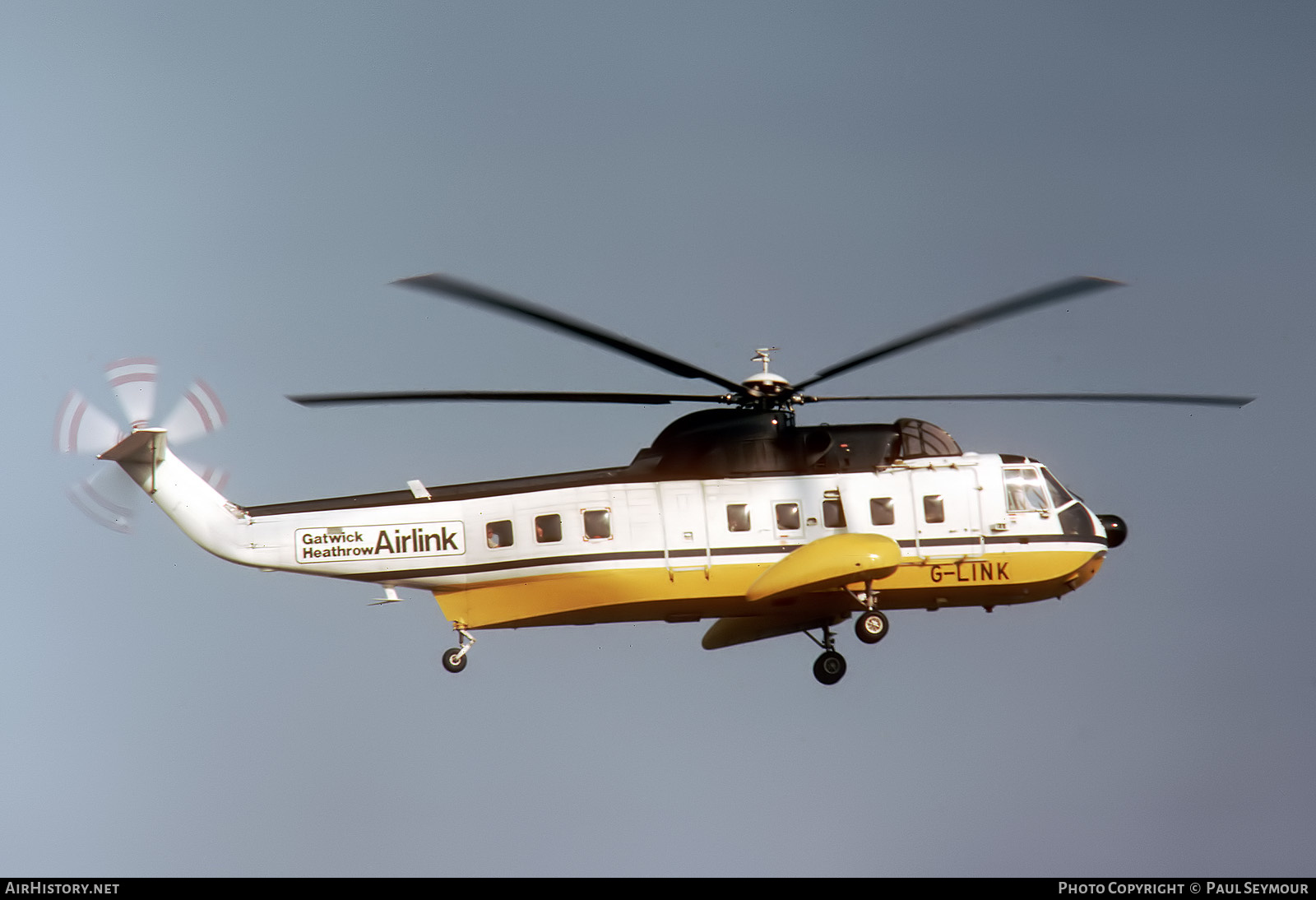 Aircraft Photo of G-LINK | Sikorsky S-61N MkII | Gatwick Heathrow Airlink | AirHistory.net #584688