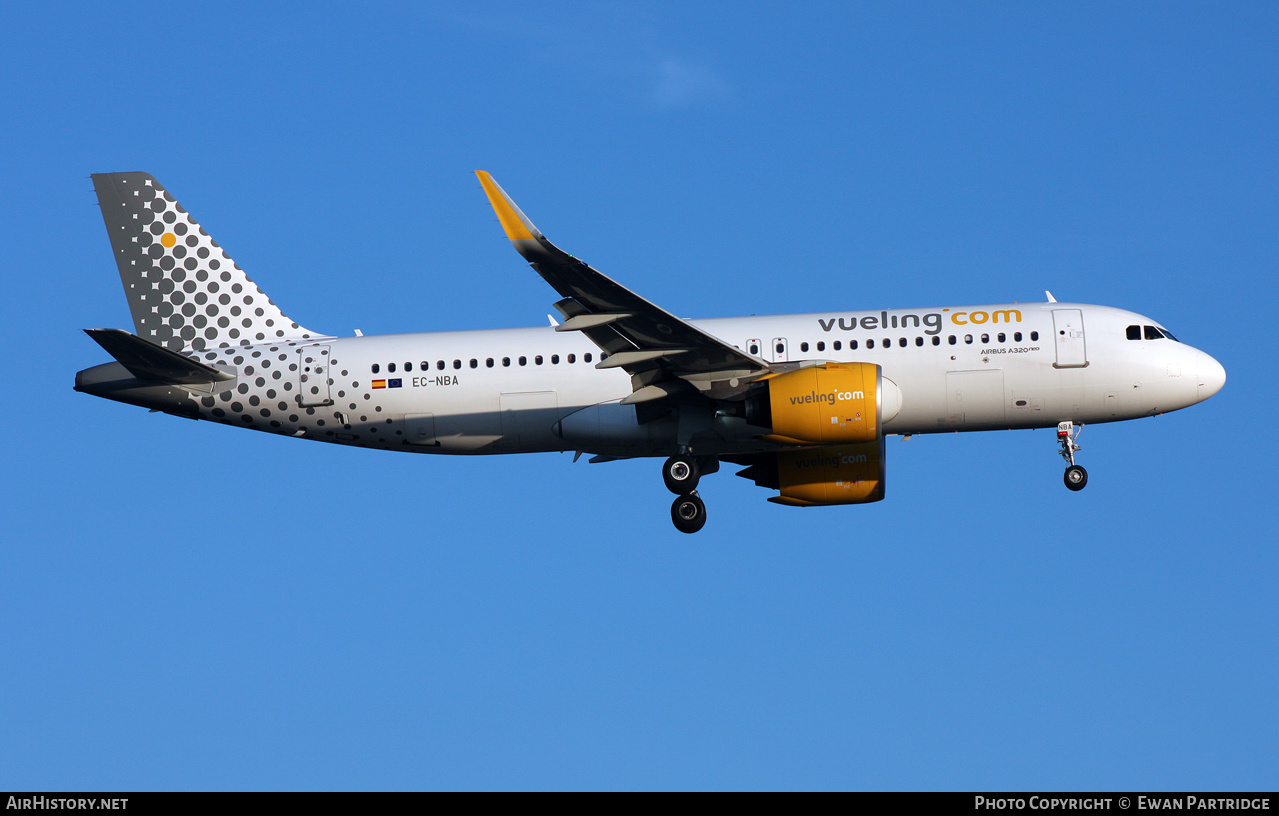Aircraft Photo of EC-NBA | Airbus A320-271N | Vueling Airlines | AirHistory.net #584692